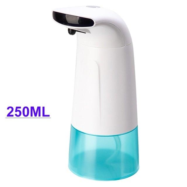 250ml Automatic Foam Soap Dispenser Touchless Foaming Infrared Motion Sensor Hands-Free Soap Pump Dispenser For Bathroom Kitchen Touchless Sensor Soap Dispenser Auto Infrared Motion Soap Dispenser Liquid Hands-Free Soap Dispenser