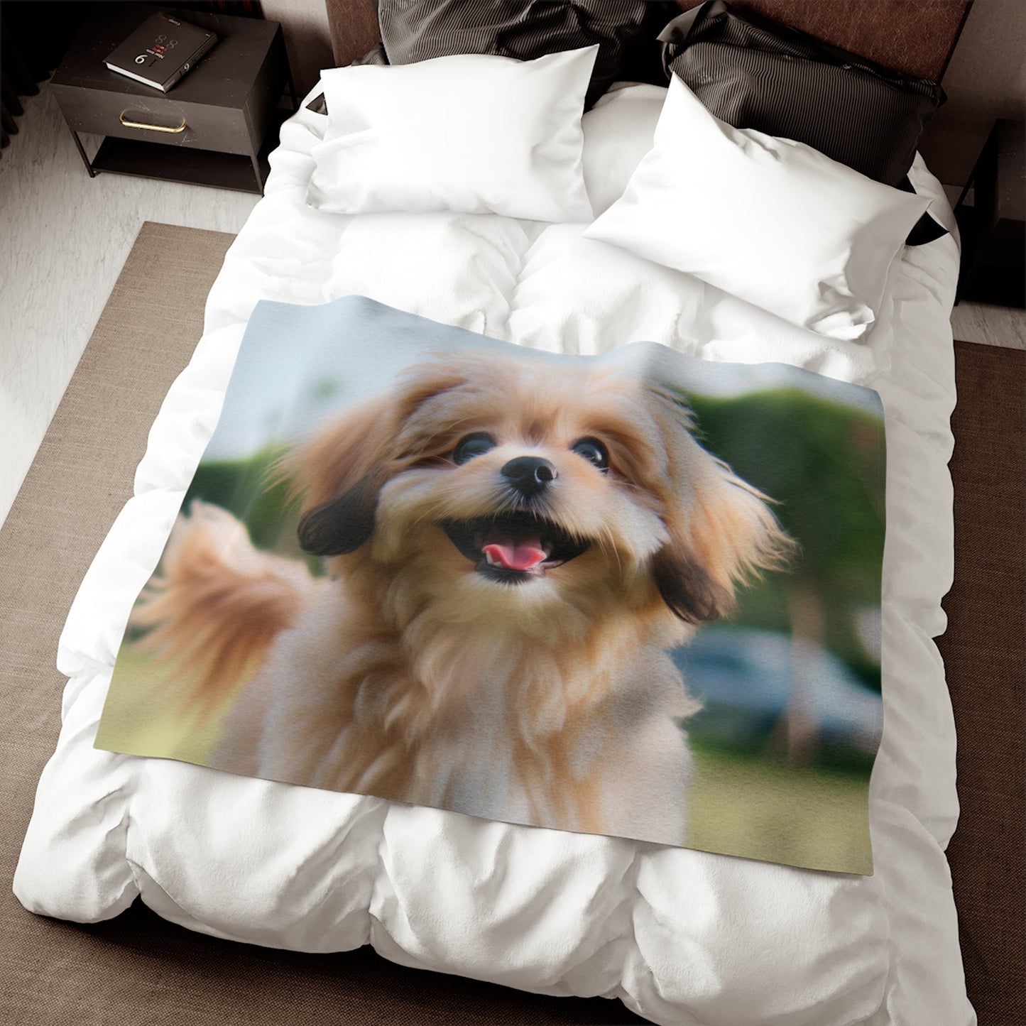 Sweatshirt Blanket – Plush Fleece Throw, 2 Size Options