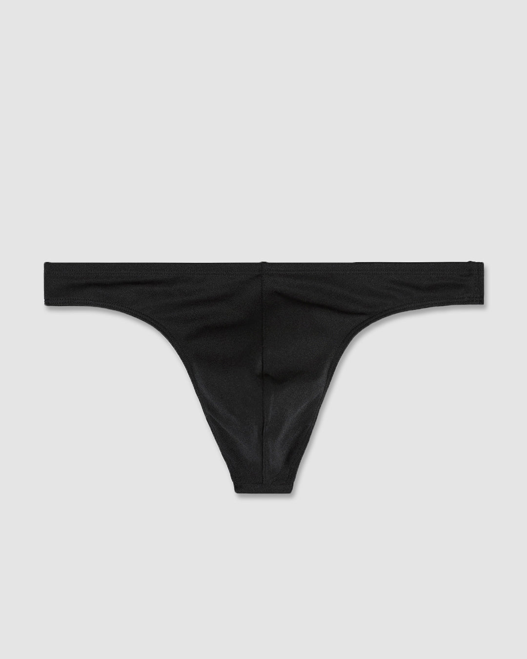 Swim Thong Solid Black