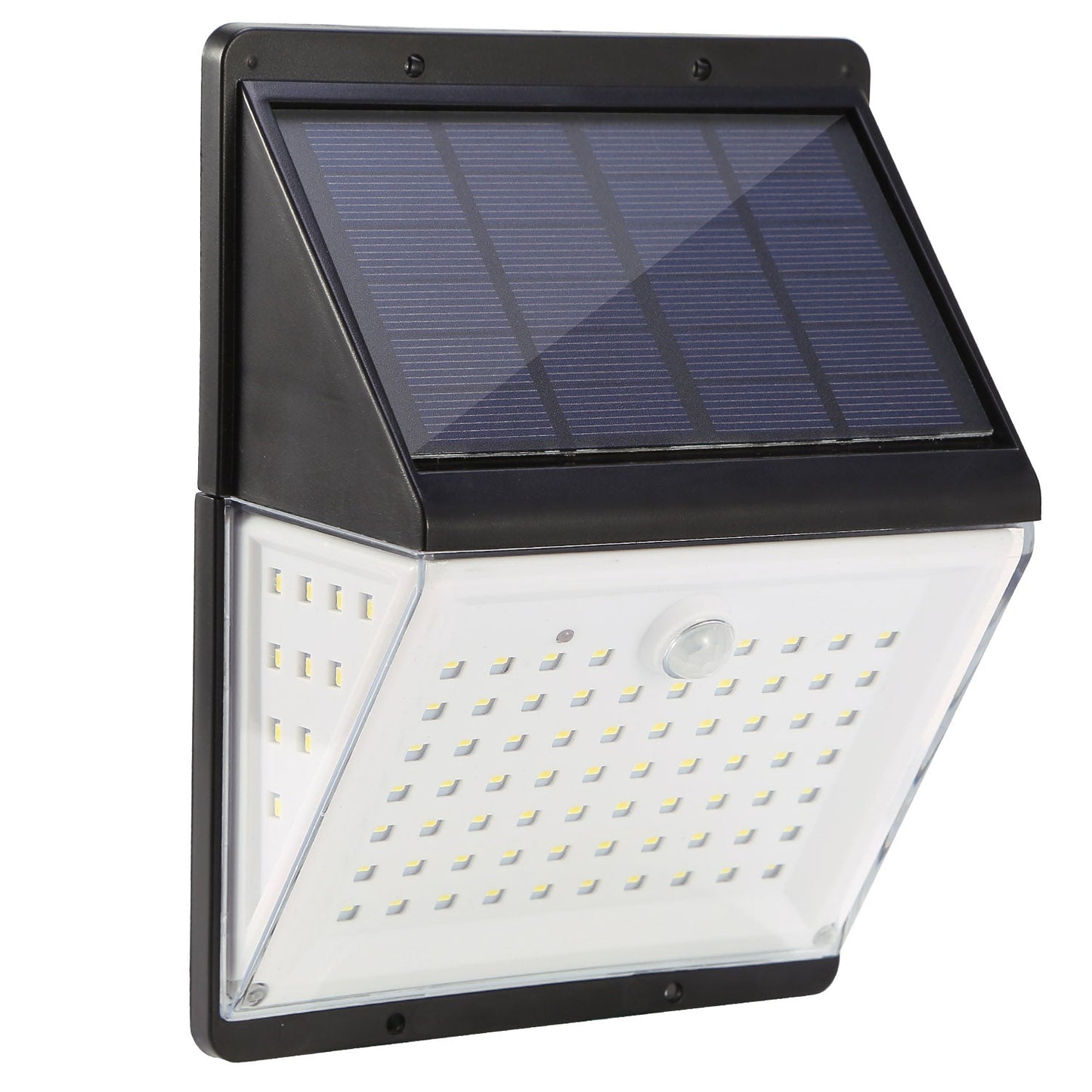 Lampes Solaires 88 LED Appliques Murales Extérieures avec Capteur de Mouvement à 120° et Contrôle Sonore Éclairage à 270° Étanche IP65 avec Câble d'Extension de 2,5 m pour Garage Jard