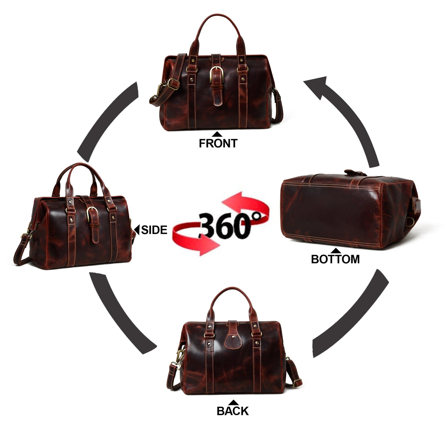 Weinbeere-schicke Handtasche