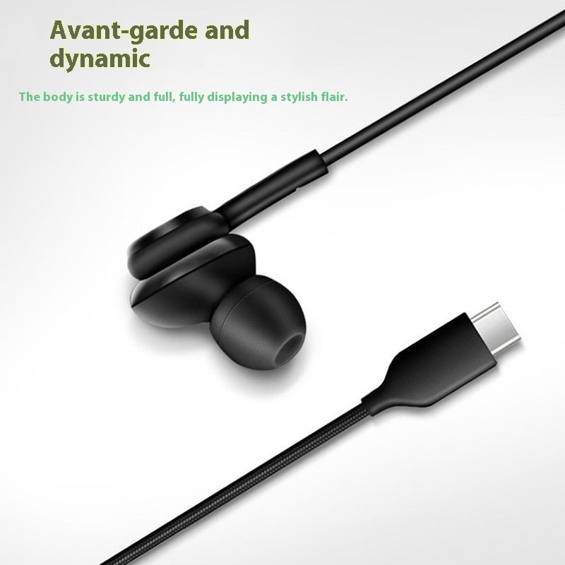 Headphone Earphone For Smart Phones with Stereo In-Ear Headset Wire Earphones