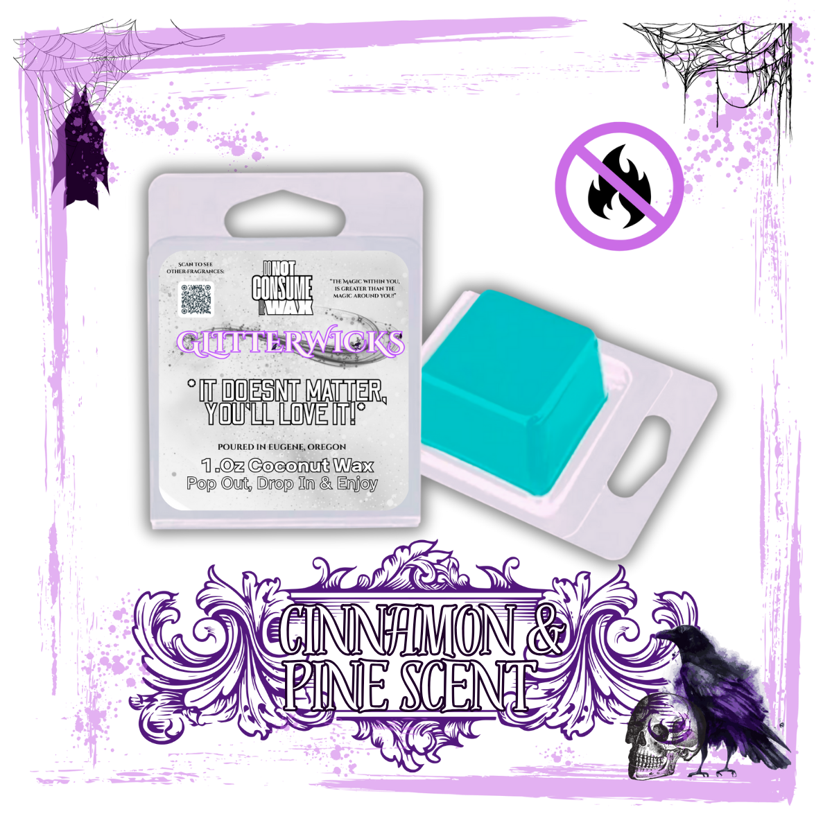 Bag Of Cones : Cinnamon & Pine Scented Wax Melt