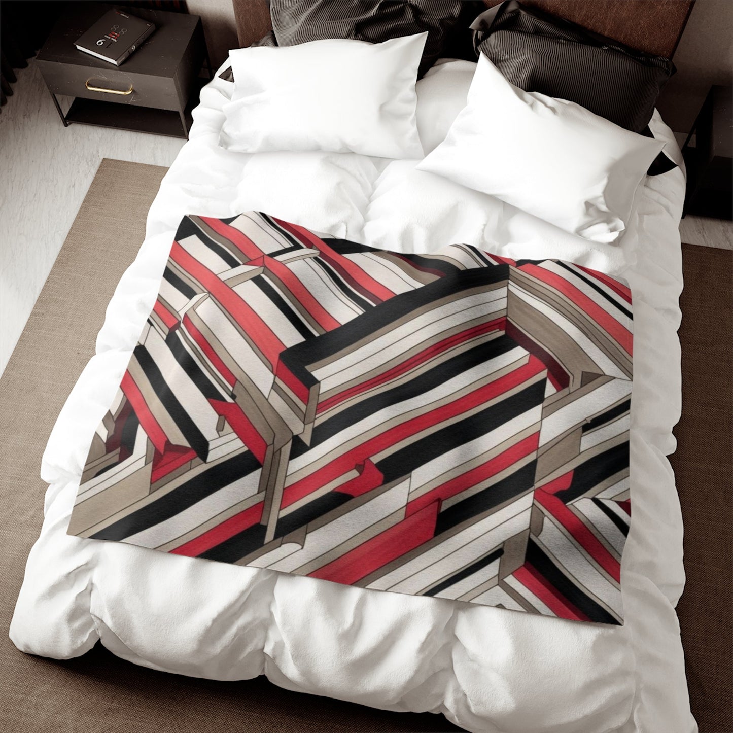 Couverture sweat - Plaid polaire douillet, 2 options de taille
