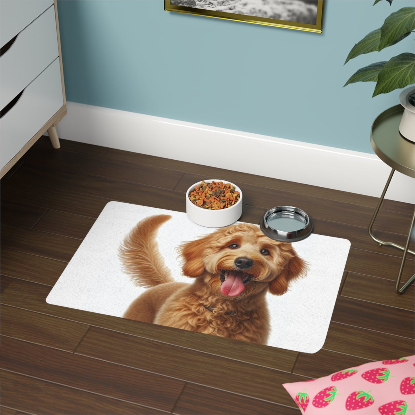Non-Slip Pet Food Mat – Waterproof Feeding Mat for Dogs