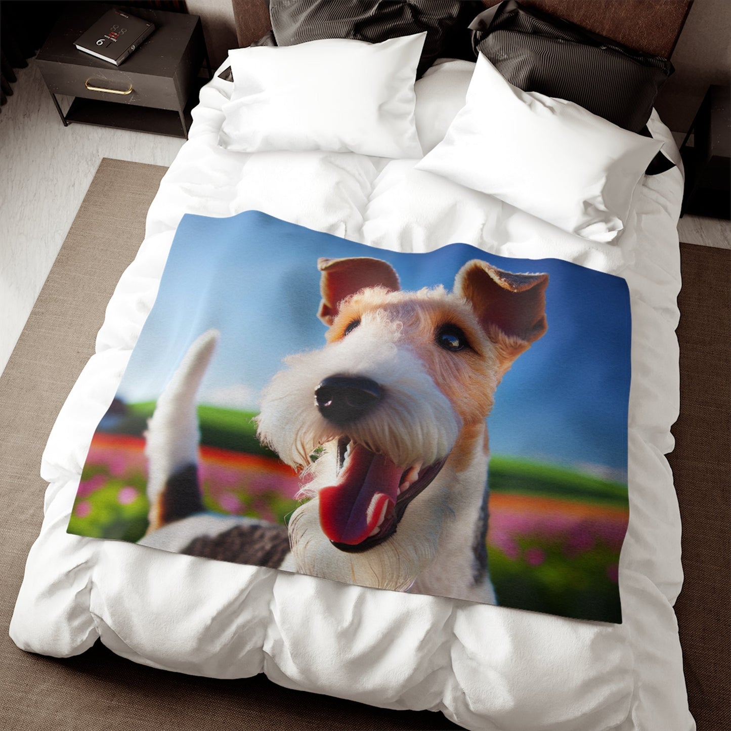 Sweatshirt Blanket – Plush Fleece Throw, 2 Size Options