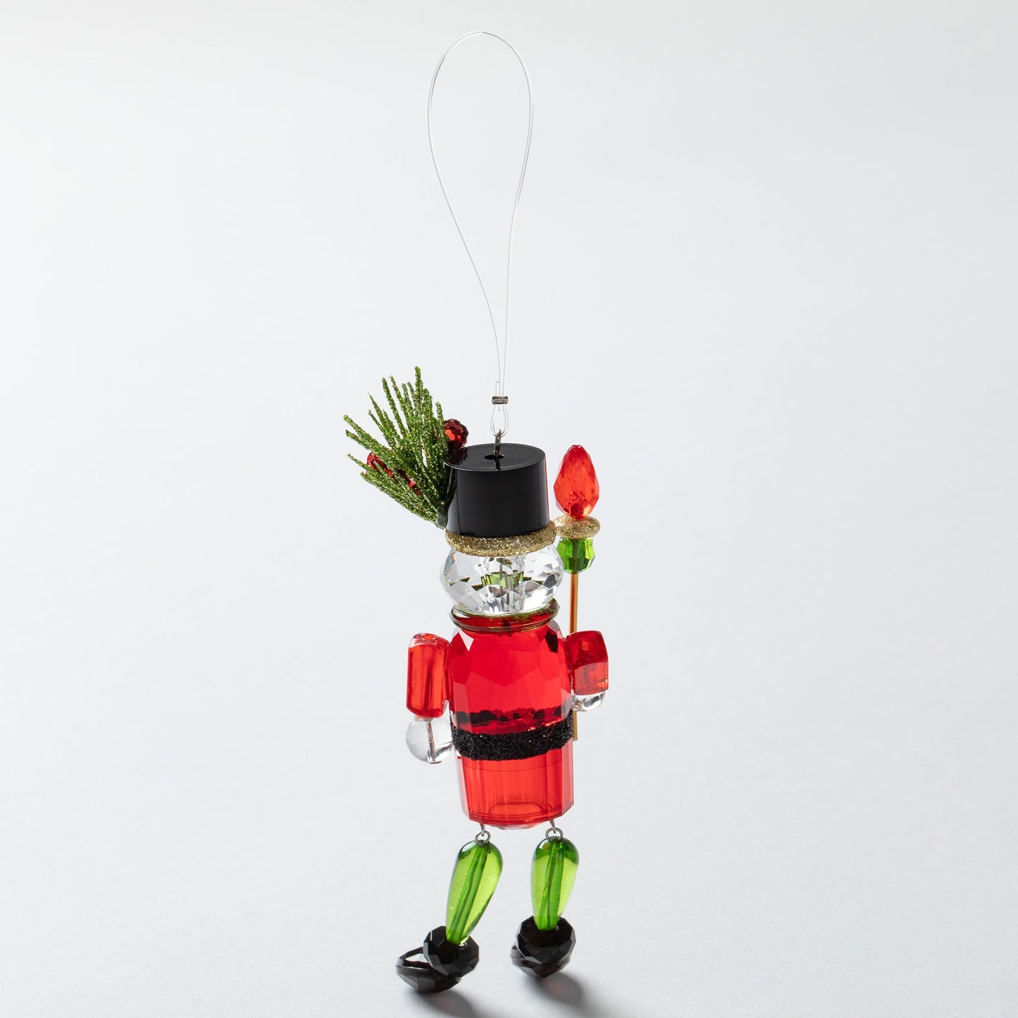 Sparkling Musician Nutcracker Ornament