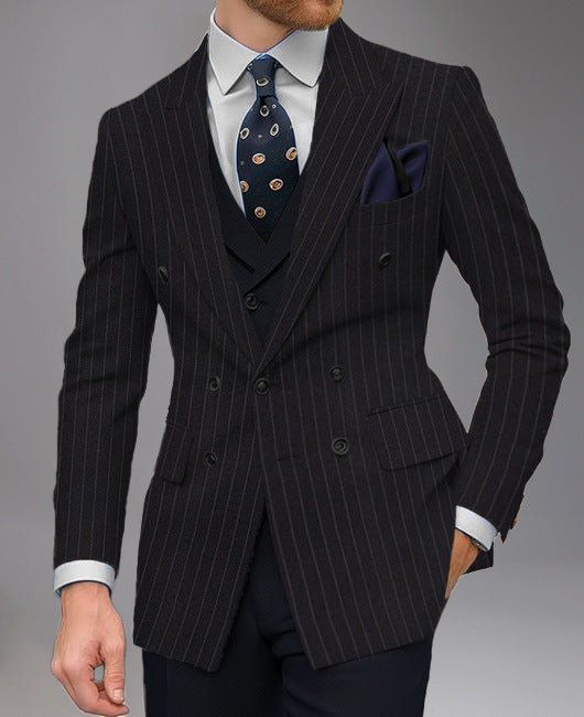 Business-Casual Tailored Suit Spring-Autumn Top For Men