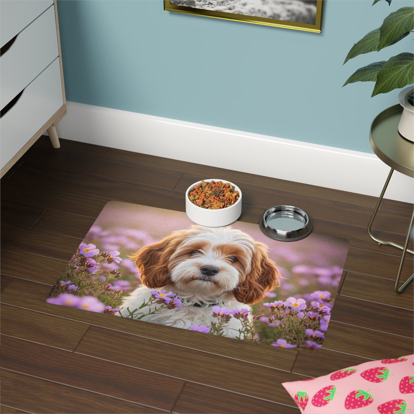 Non-Slip Pet Food Mat – Waterproof Feeding Mat for Dogs