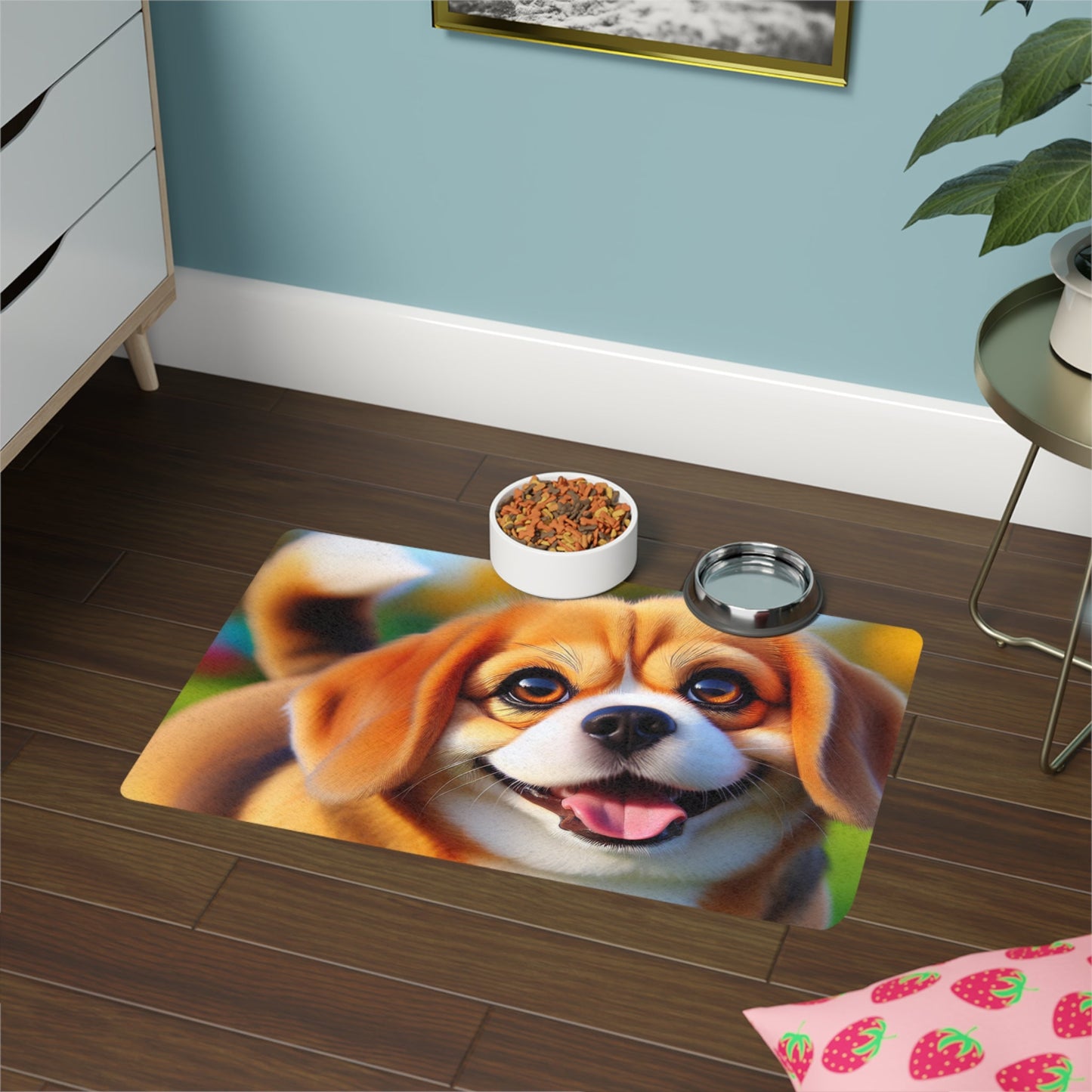 Non-Slip Pet Food Mat – Waterproof Feeding Mat for Dogs