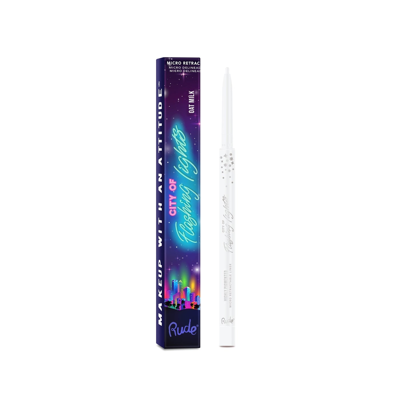 RUDE City of Flashing Lights Micro Crayon Rétractable - Lait d'Avoine