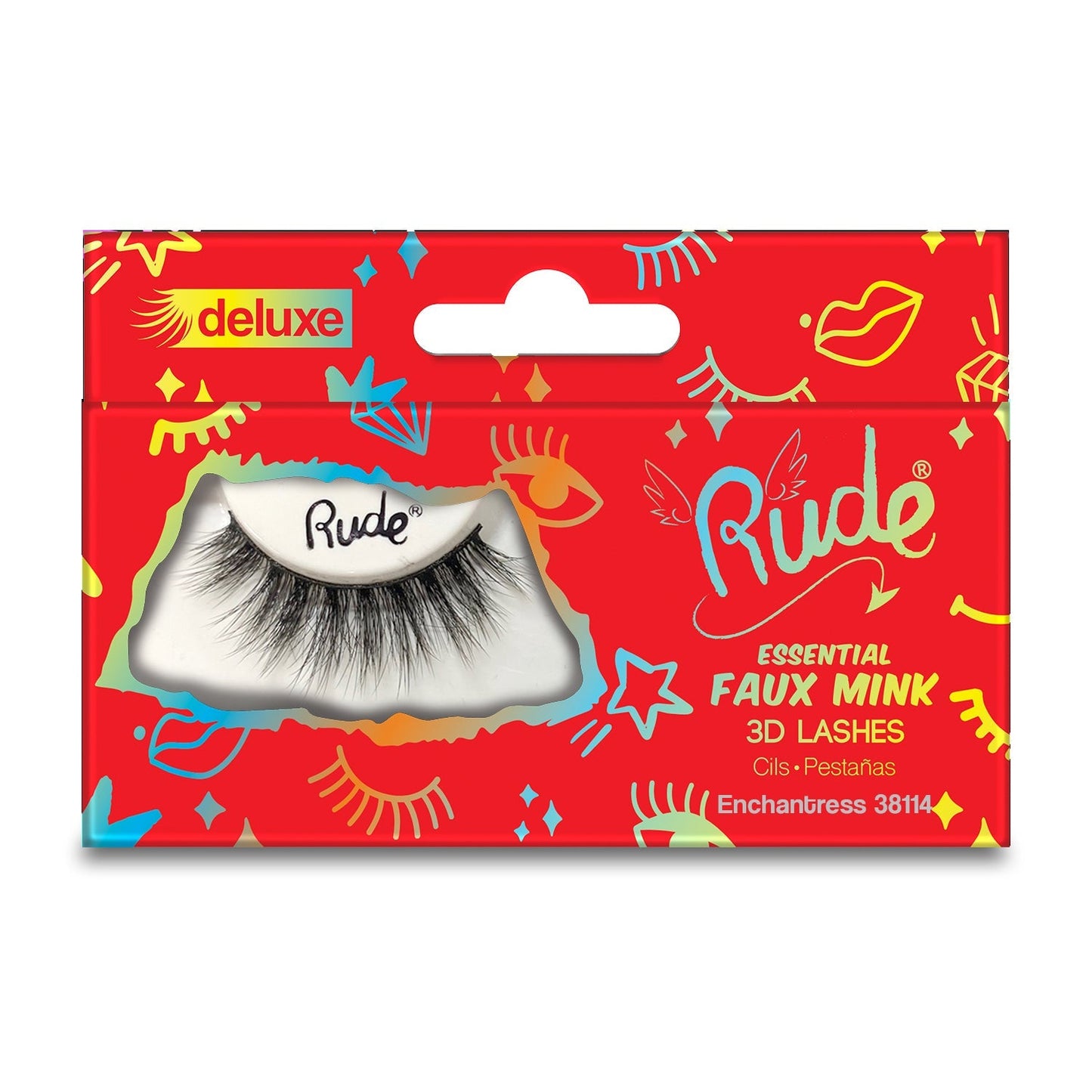 RUDE Essential Faux Mink Deluxe 3D-Wimpern