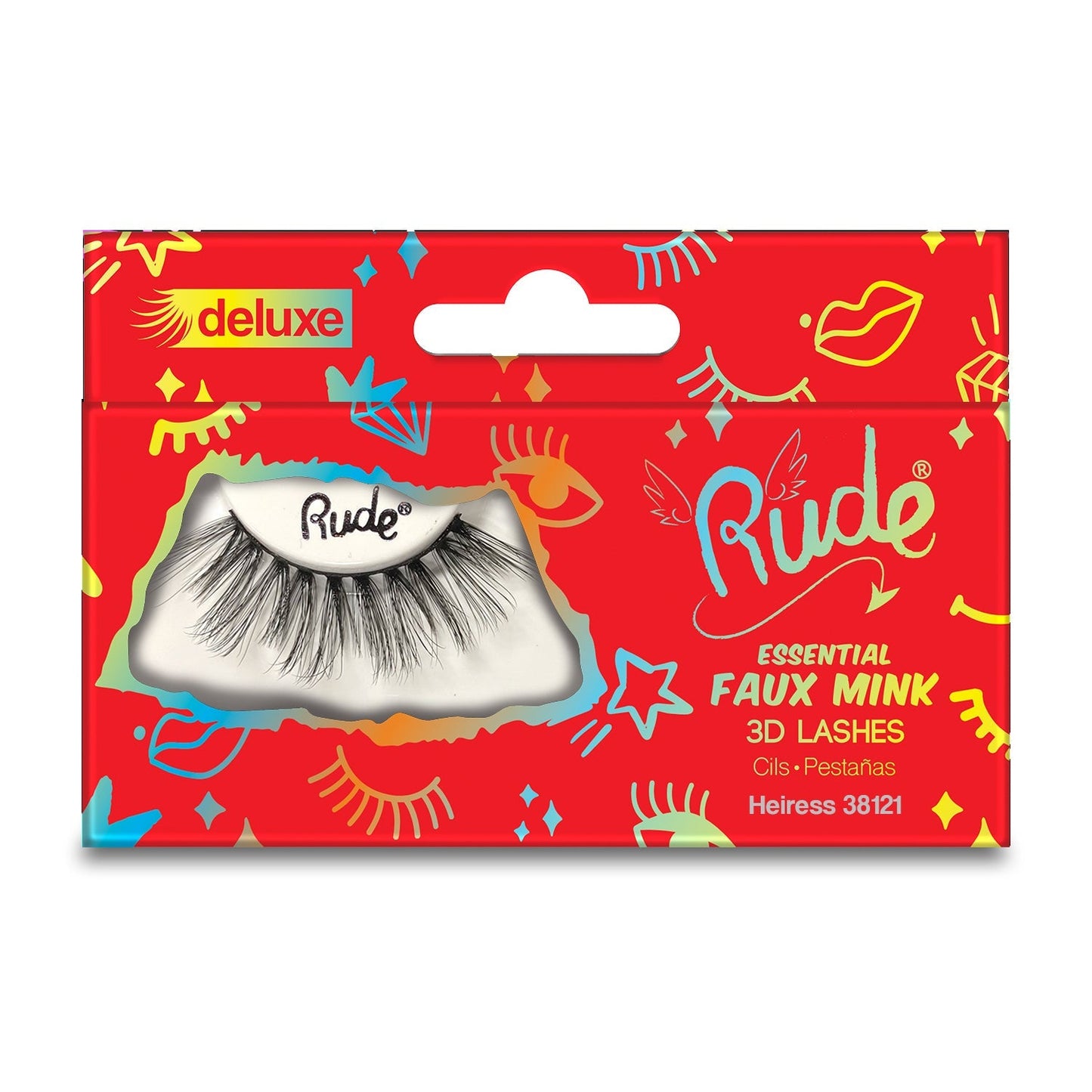 RUDE Essential Faux Mink Deluxe 3D Wimpern - Heiress