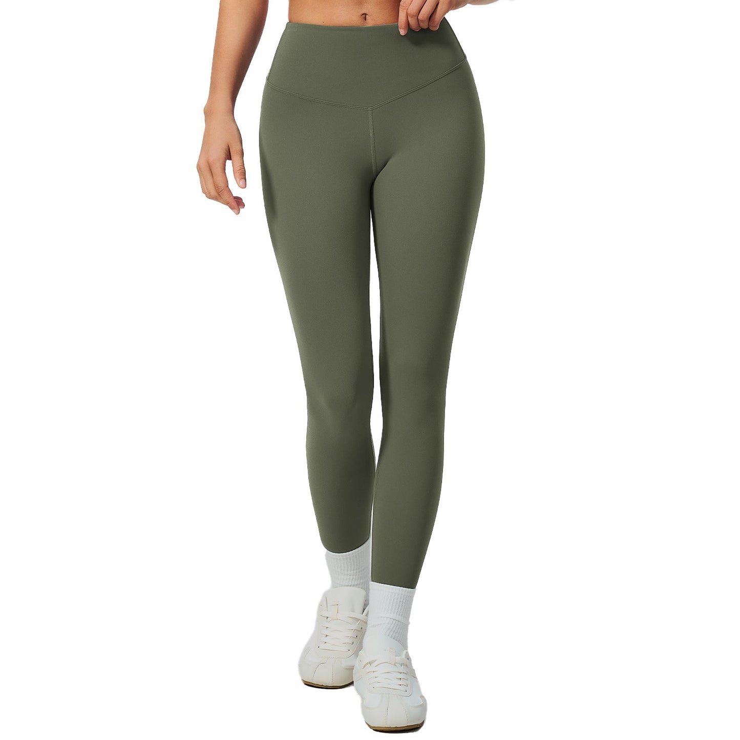 High-elasticity 3D Shaping High-waisted Hip-lifting Yoga Pants For Women