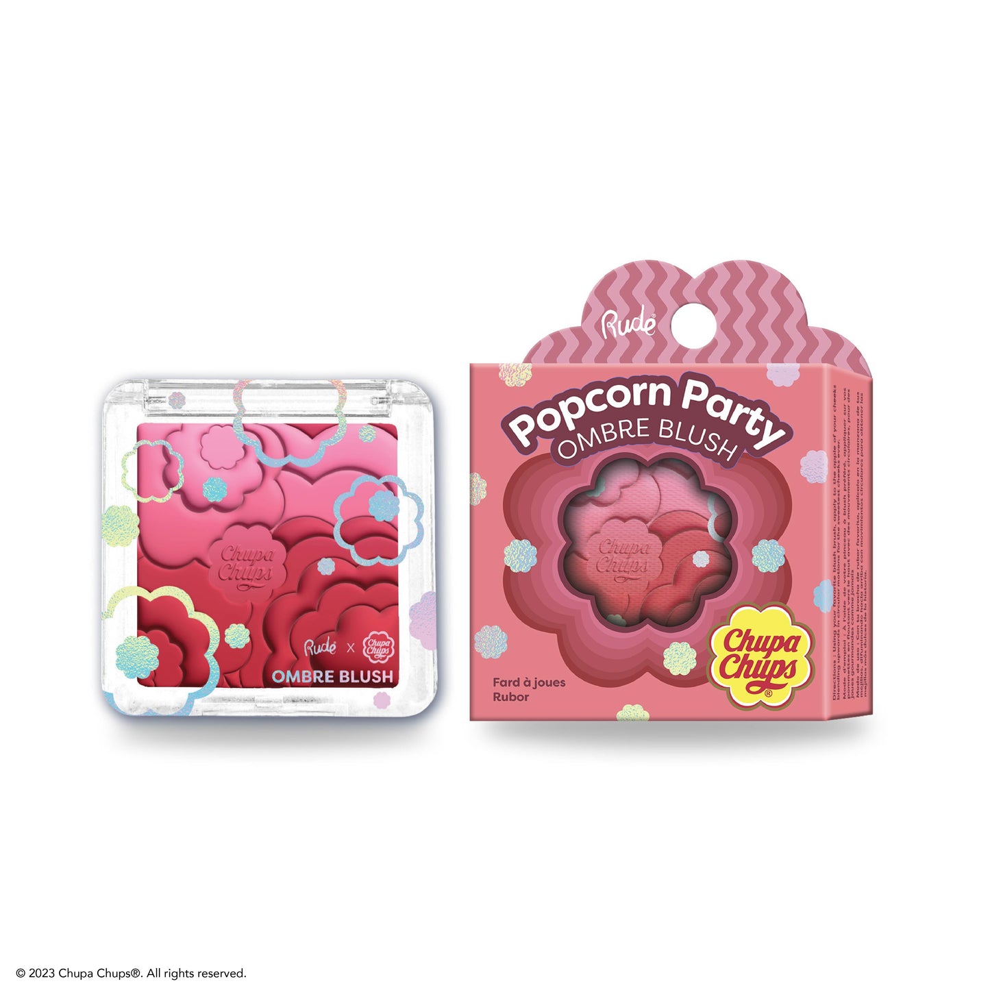 RUDE Chupa Chups Popcorn Party Ombre Rouge – Berry Blast