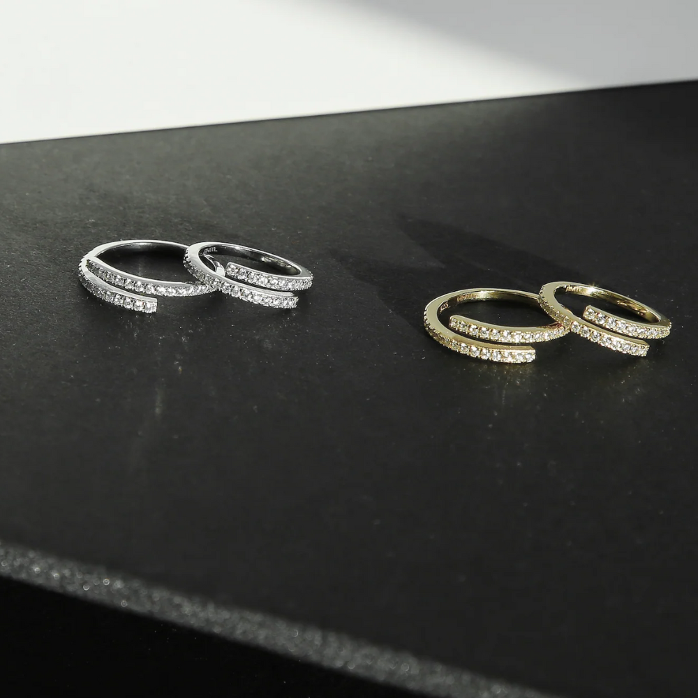 Verstellbarer Erika Vermeil Ring