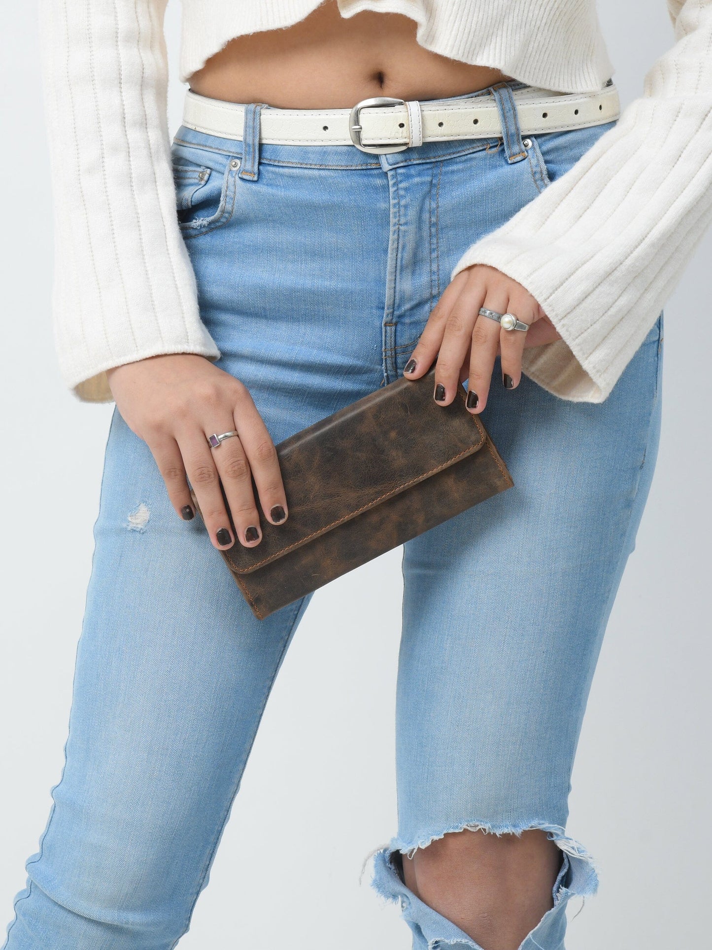 Ellison Ladies Wallet- Walnut Brown - ThisandThatShoppe