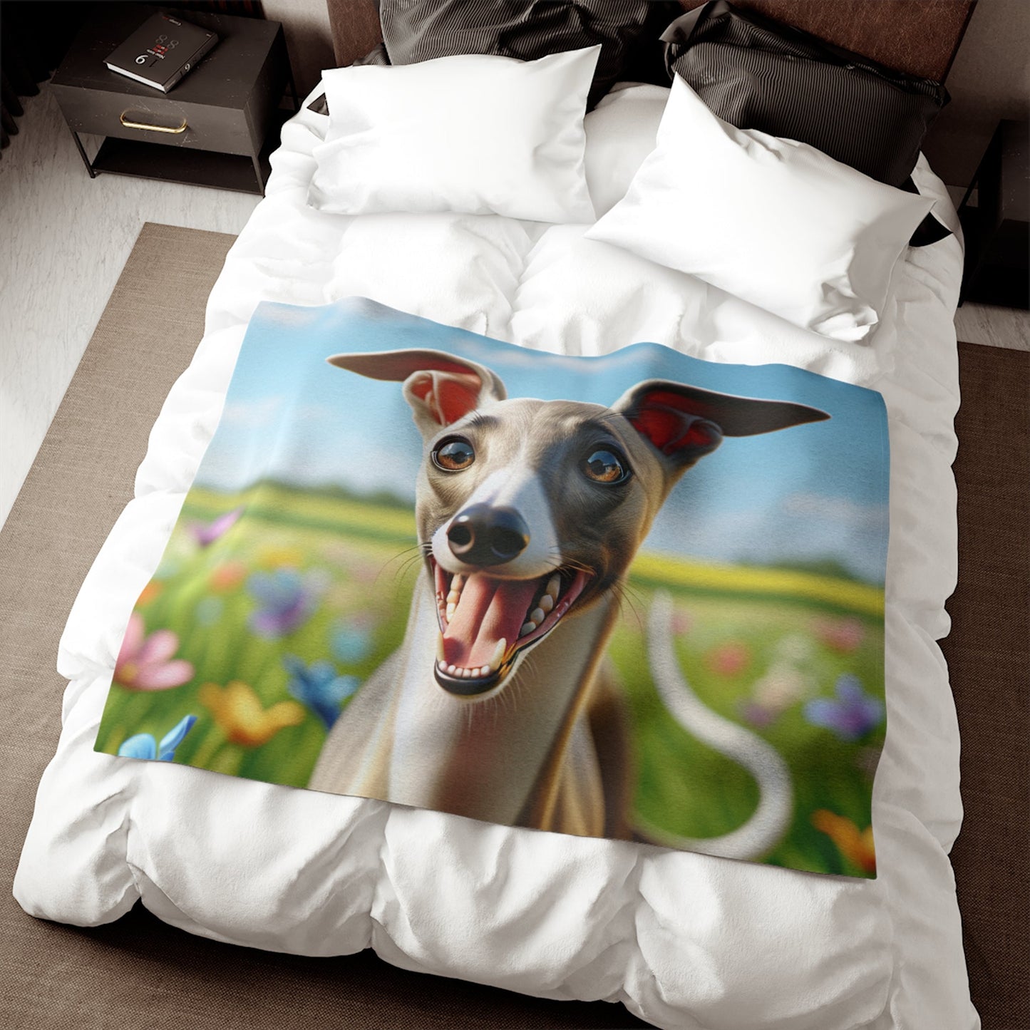 Sweatshirt Blanket – Plush Fleece Throw, 2 Size Options