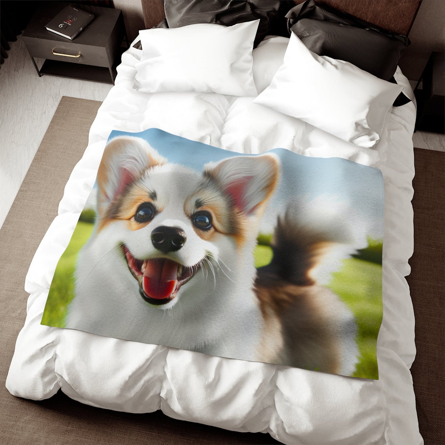 Sweatshirt Blanket – Plush Fleece Throw, 2 Size Options