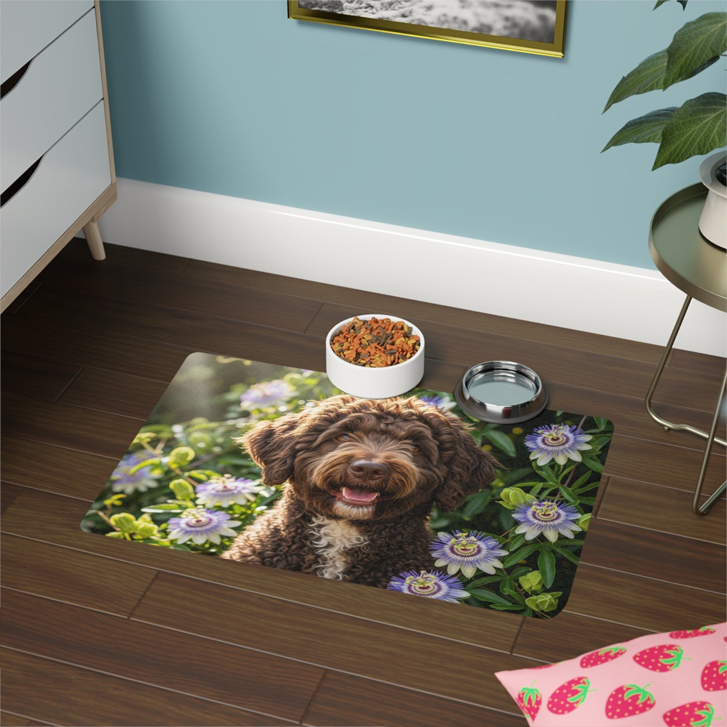 Non-Slip Pet Food Mat – Waterproof Feeding Mat for Dogs