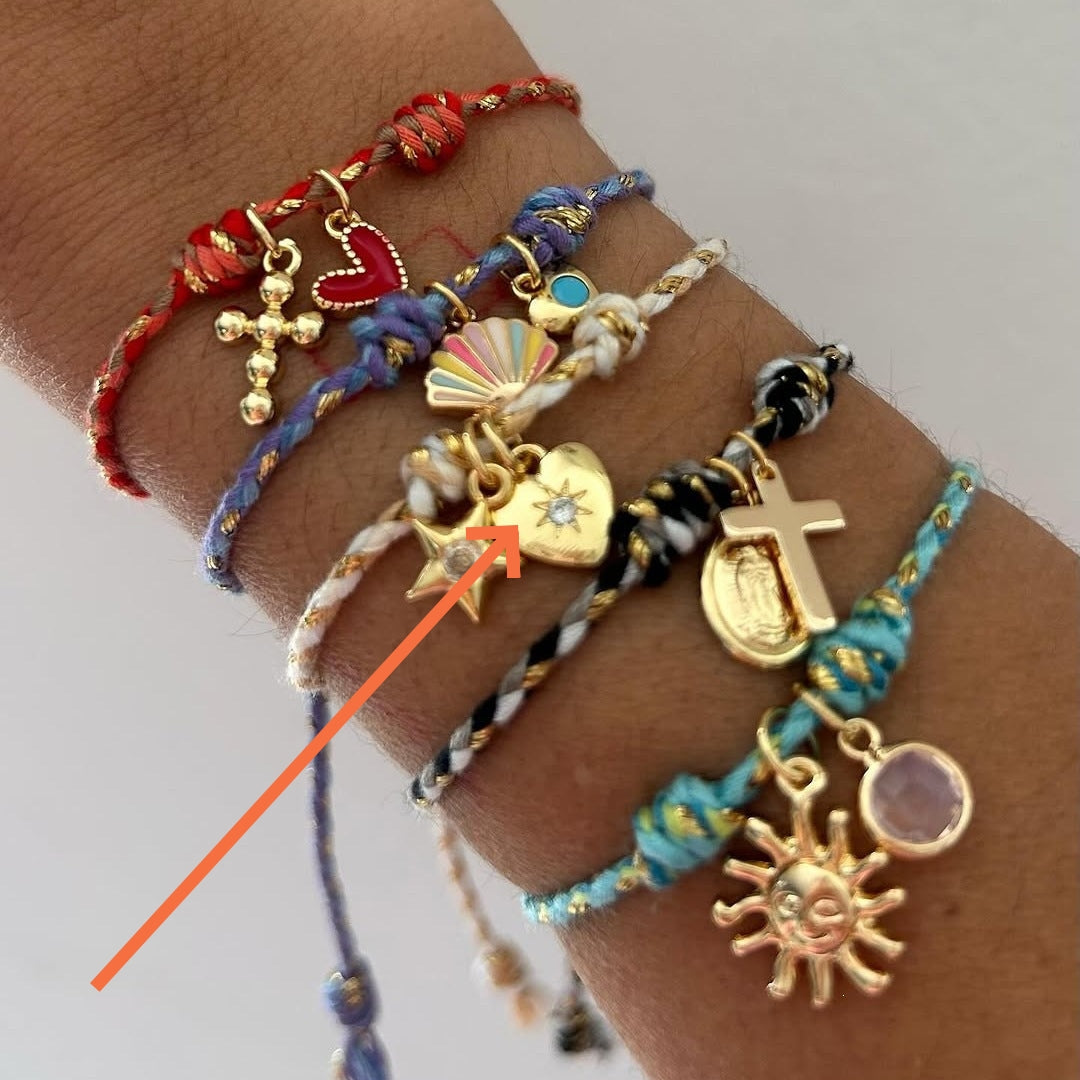 Multilayer Stacked Bracelet Womens Stretchy Beach Bracelet