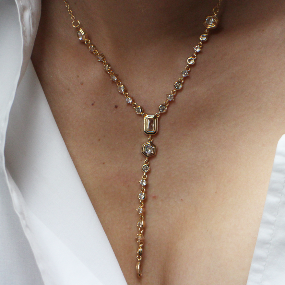 Arielle Lariat-Halskette