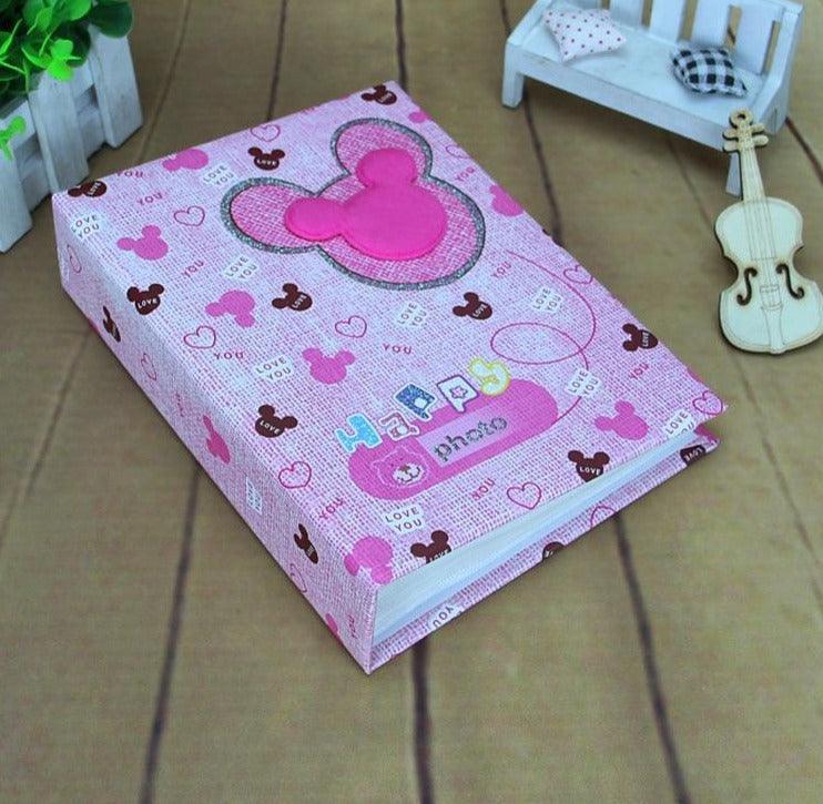 5 Inch 200photos 7 inch 100photos Insert Pockets Children Album Cartoon Interleaf Handmade DIY Photo Albums Birthday Gift Family Scrapbook Albums Family Anniversary Gift For Couple
