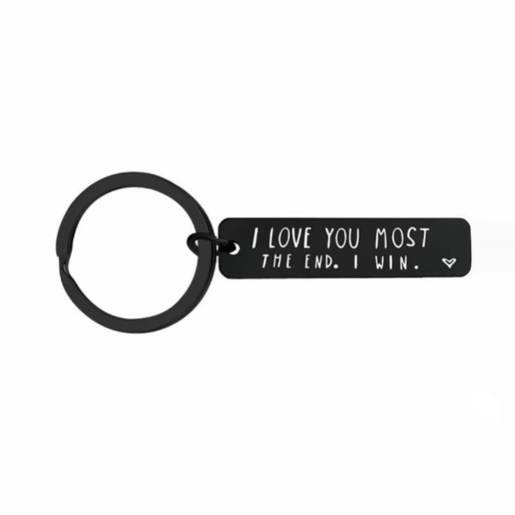 Stainless Steel Keychain Bag Charm
