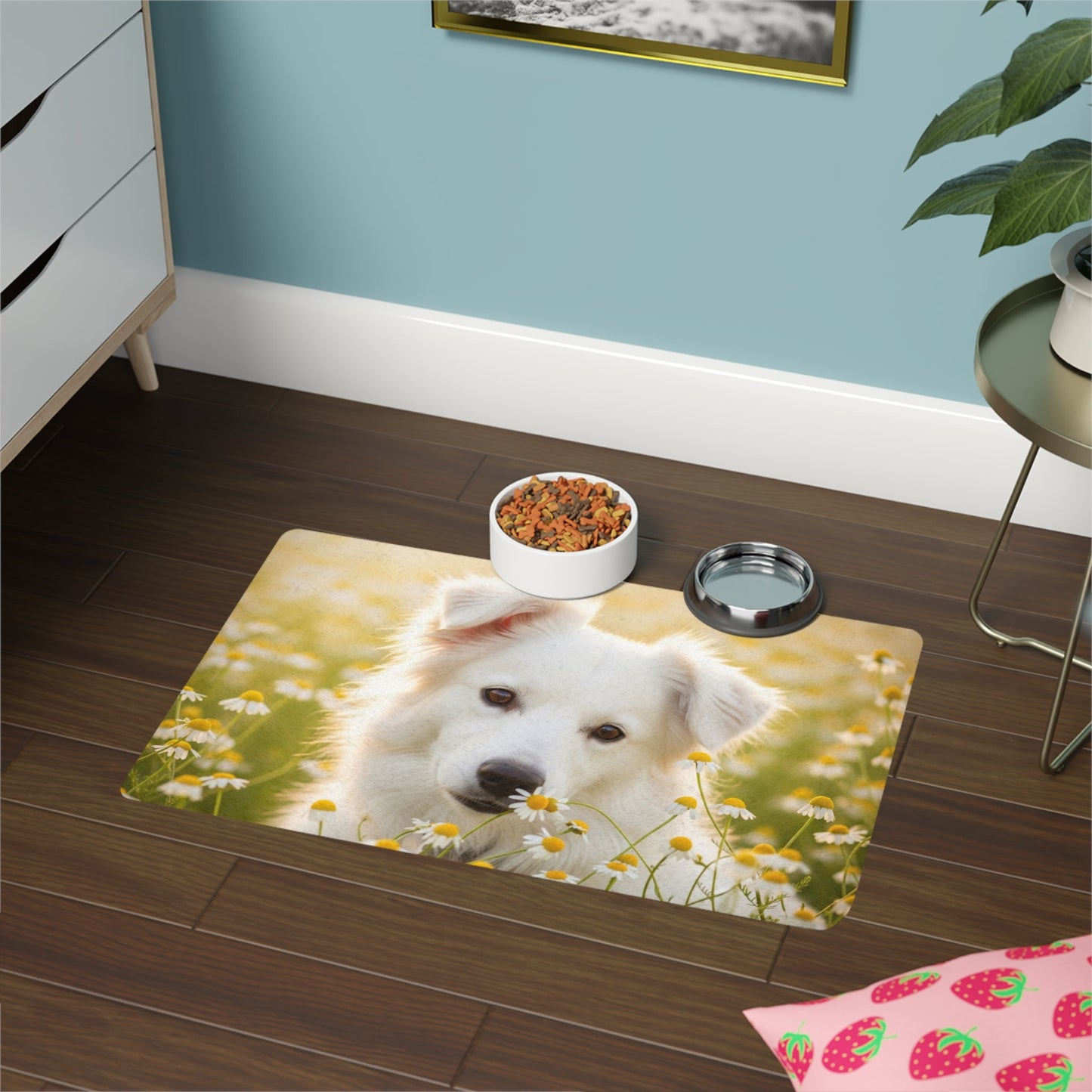 Non-Slip Pet Food Mat – Waterproof Feeding Mat for Dogs