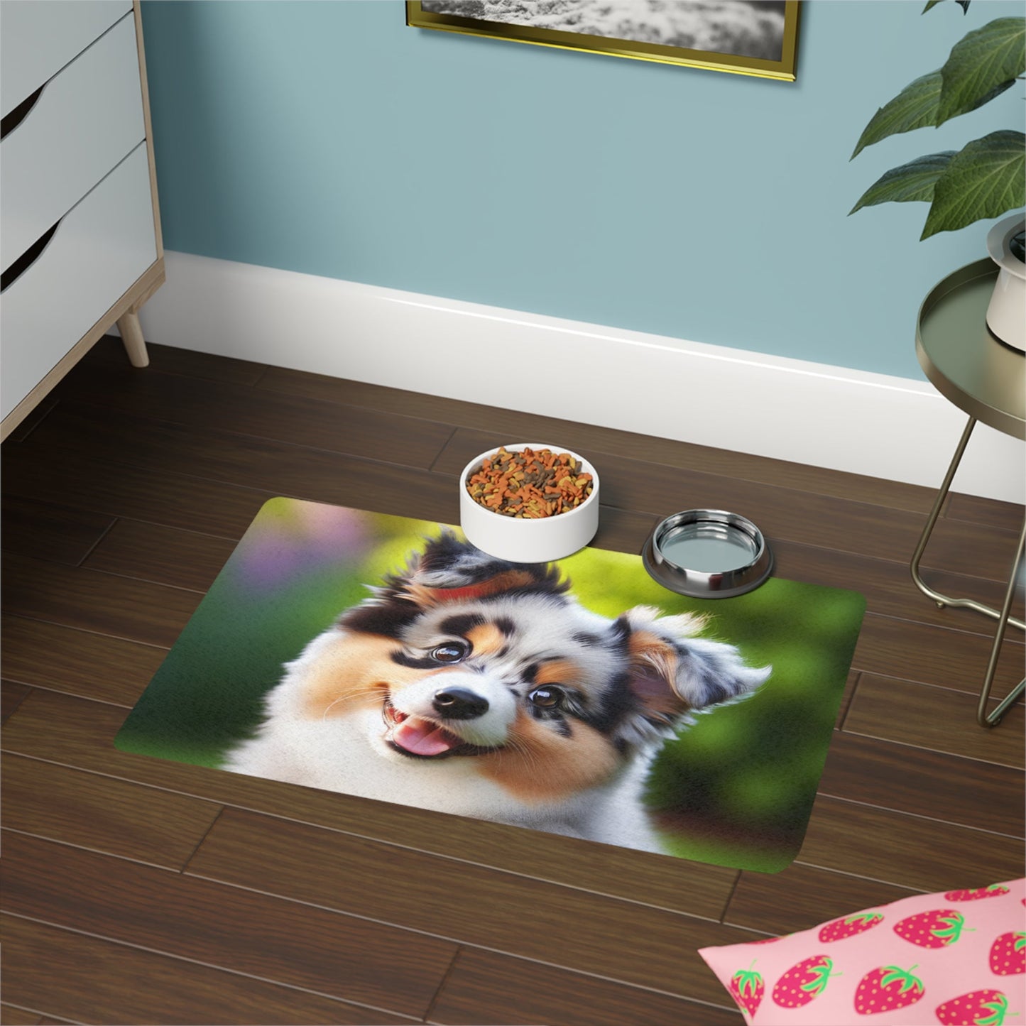 Non-Slip Pet Food Mat – Waterproof Feeding Mat for Dogs