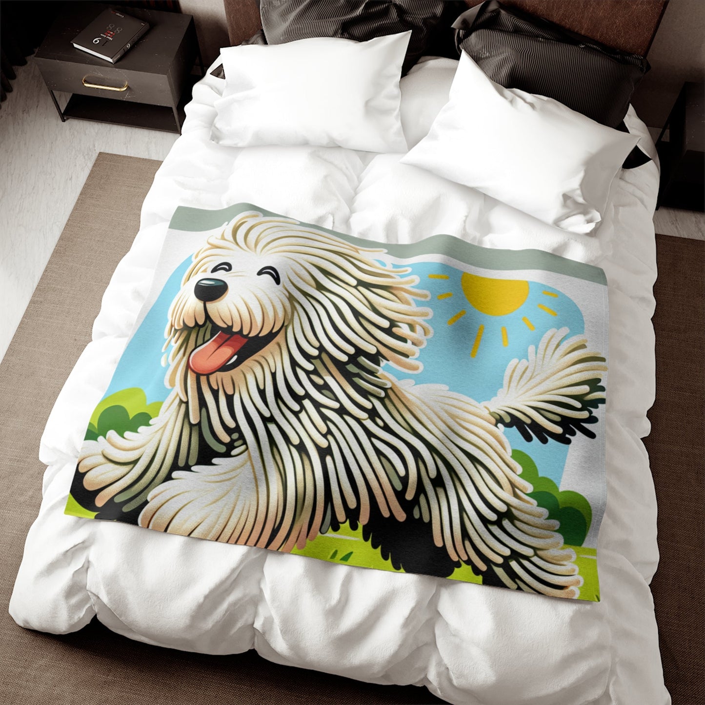 Sweatshirt Blanket – Plush Fleece Throw, 2 Size Options