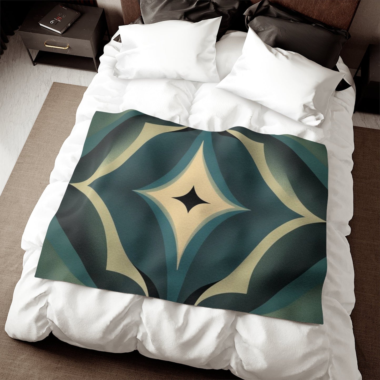 Sweatshirt Blanket – Plush Fleece Throw, 2 Size Options
