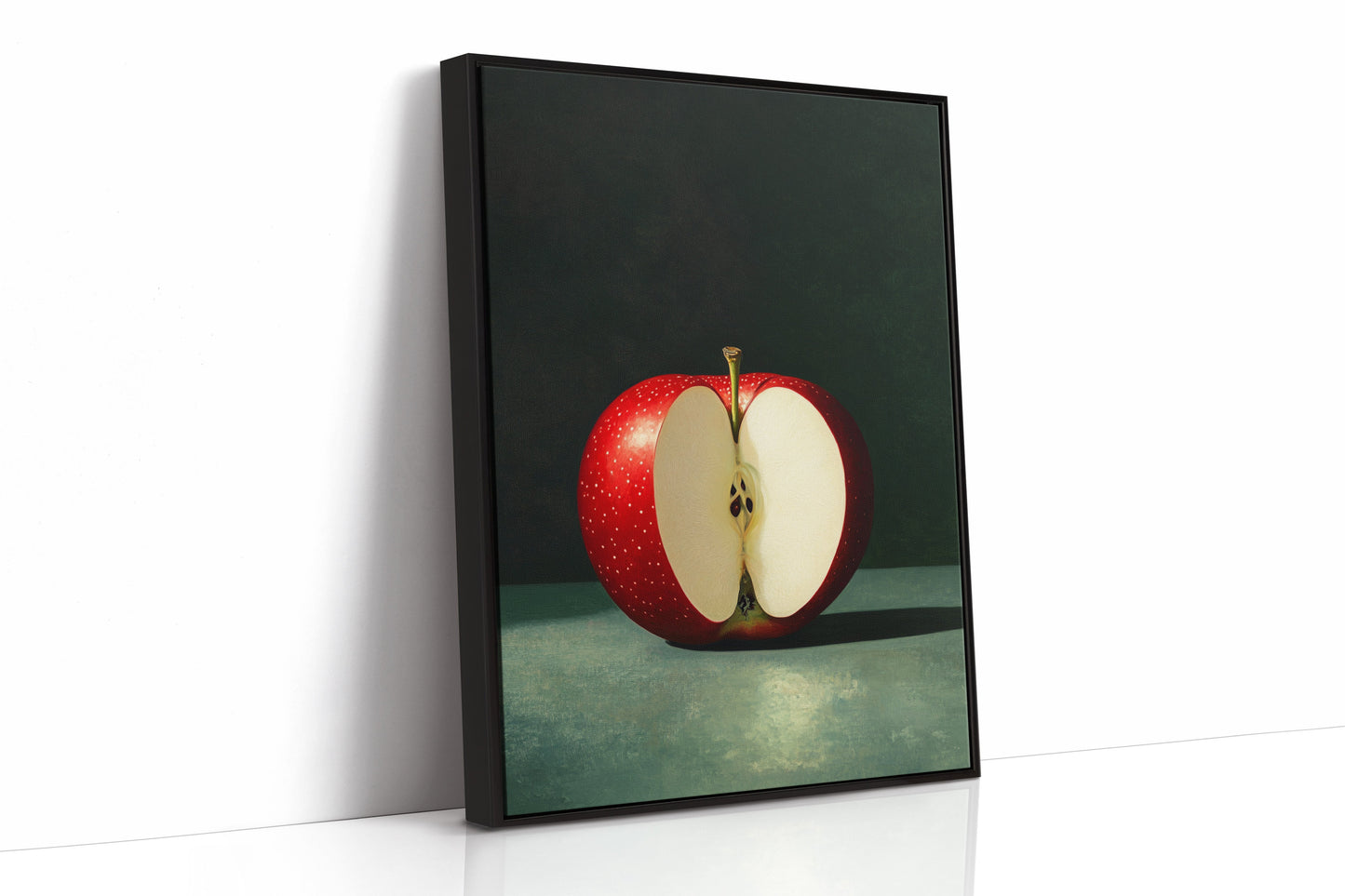 The Apple Divided in Stillness