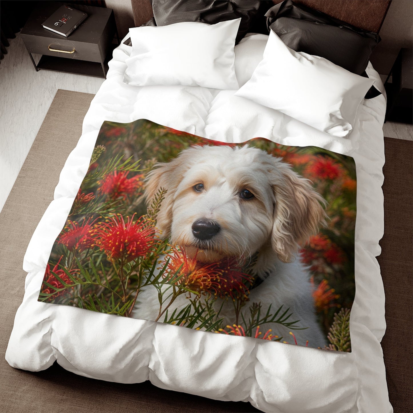 Sweatshirt Blanket – Plush Fleece Throw, 2 Size Options