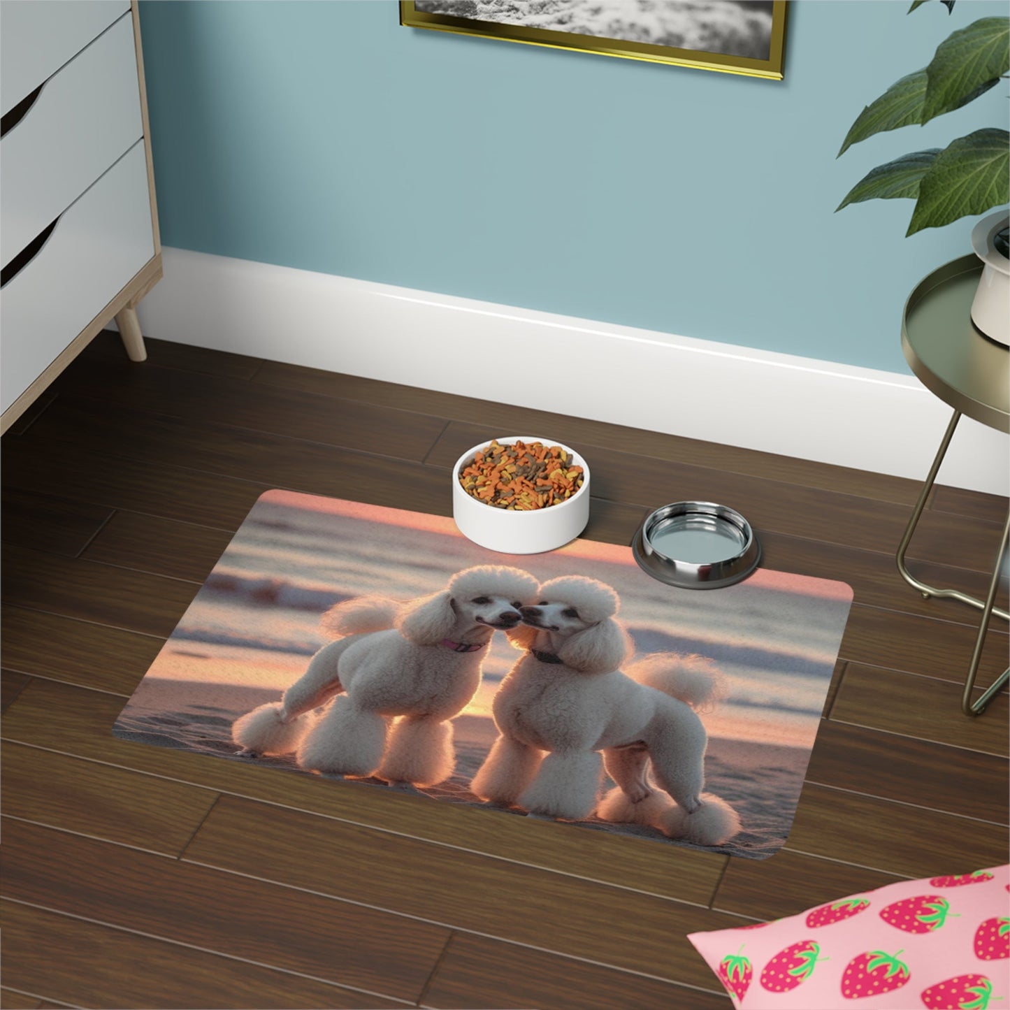Non-Slip Pet Food Mat – Waterproof Feeding Mat for Dogs