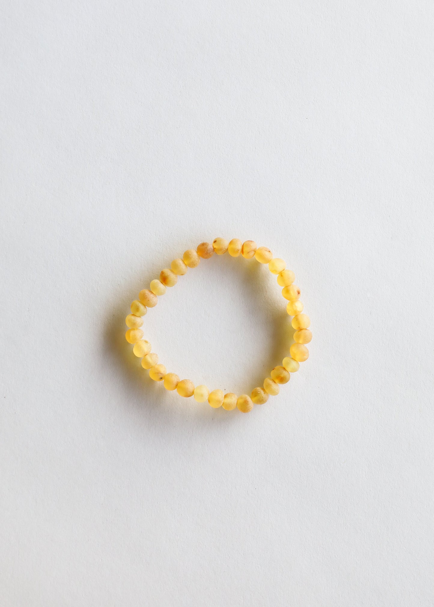 Rohhonig Baltischer Bernstein || Erwachsenenarmband