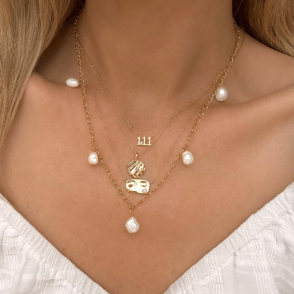 Katia Vermeil Necklace - ThisandThatShoppe