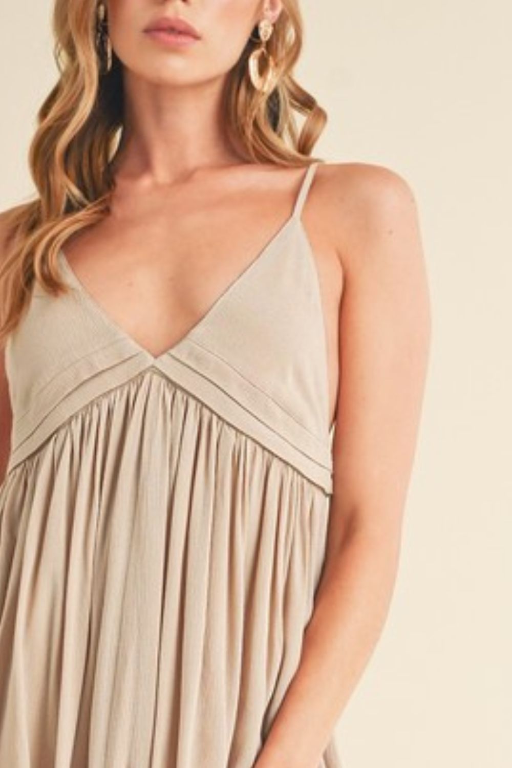 New Summer Ruched Plunge Mini Cami Dress For Women– Flattering, Comfortable, Sophisticated & Alluring with a Sculpted Fit and Plunging Neckline for Special Occasions
