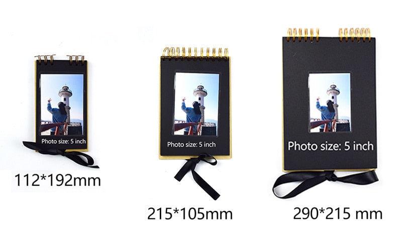 60/80 Pages Photo Albums Scrapbook Paper Craft Album Scrapbooking Picture Album for Wedding Anniversary Gifts Memory Scrapbook Albums Family Anniversary Gift For Couple