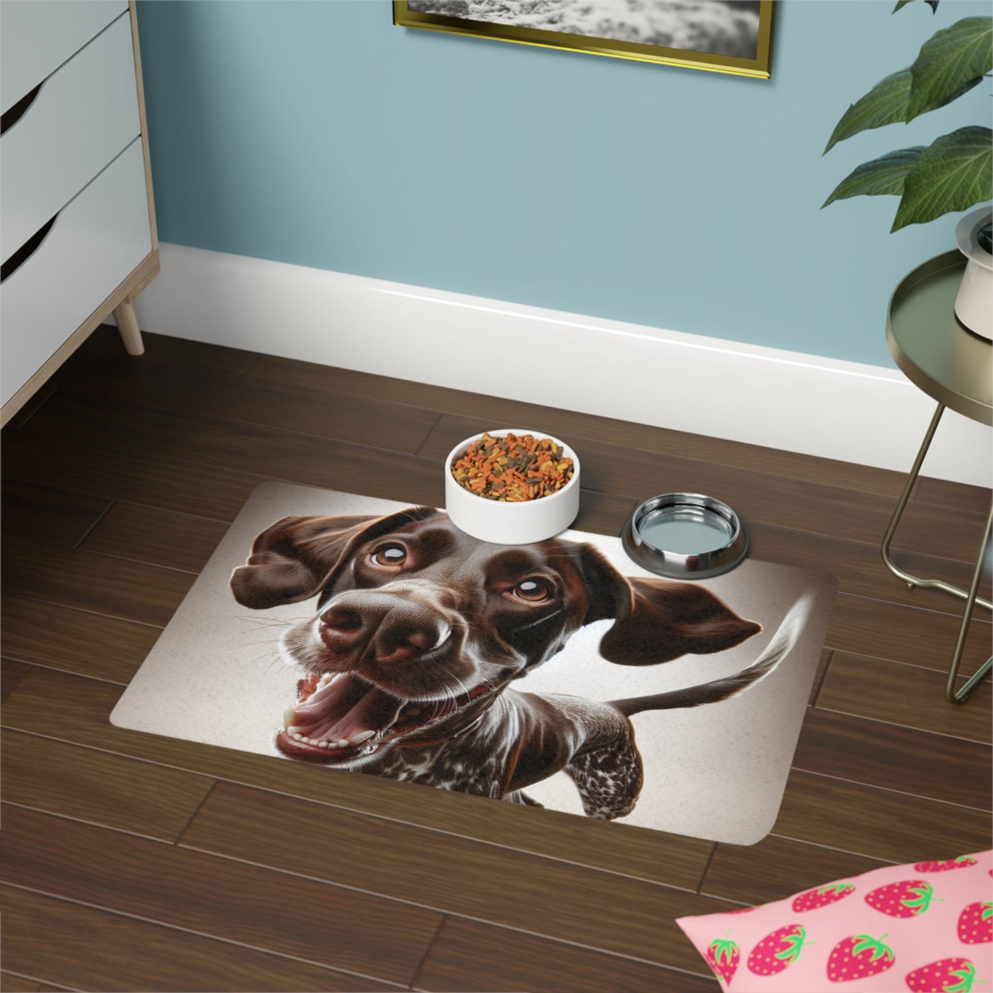 Non-Slip Pet Food Mat – Waterproof Feeding Mat for Dogs