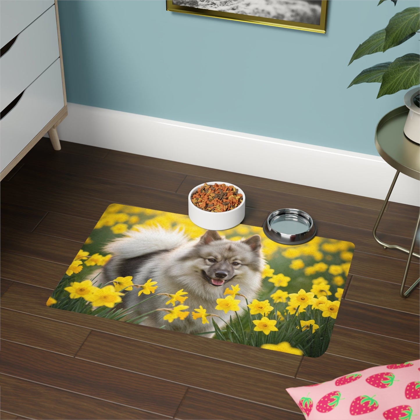 Non-Slip Pet Food Mat – Waterproof Feeding Mat for Dogs