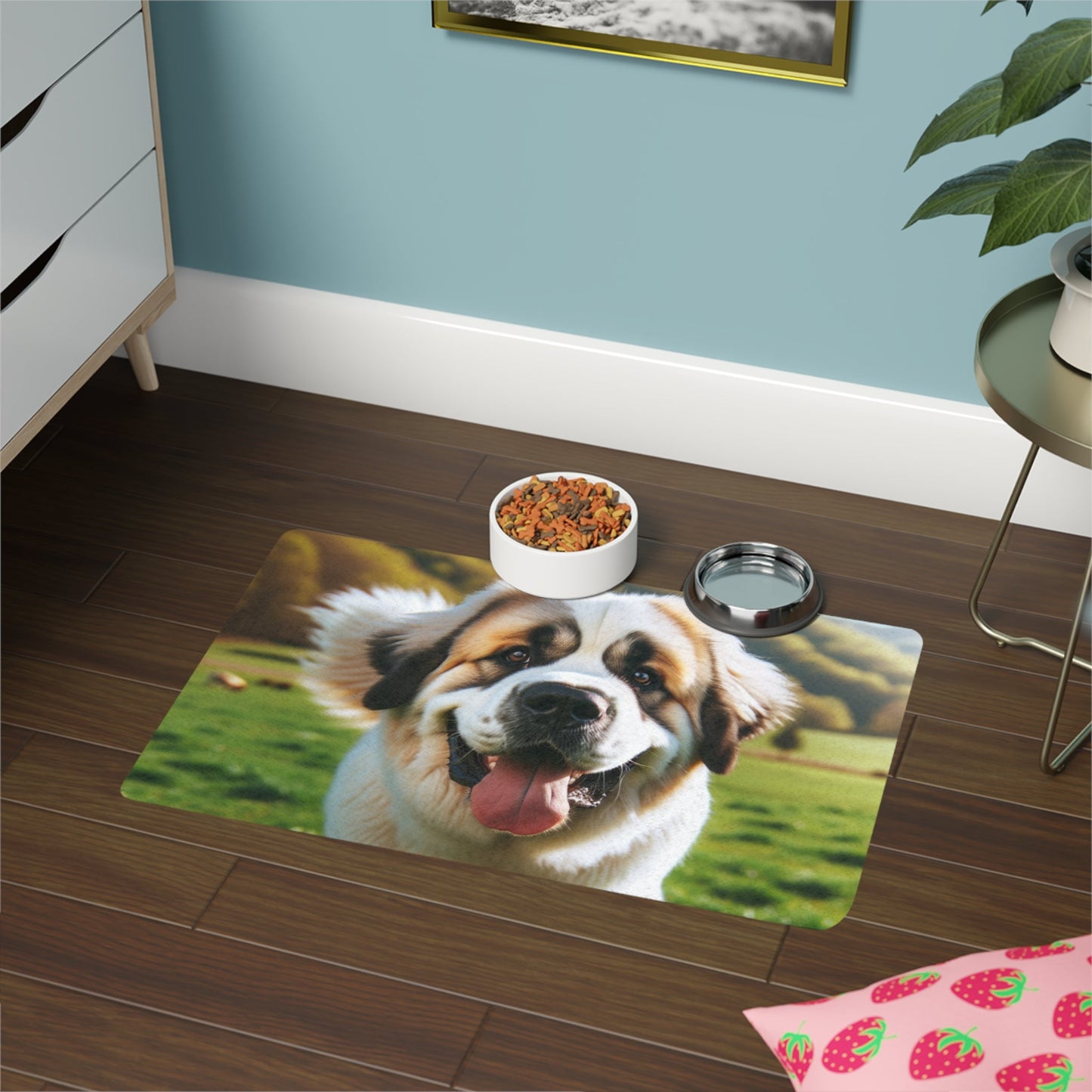 Non-Slip Pet Food Mat – Waterproof Feeding Mat for Dogs
