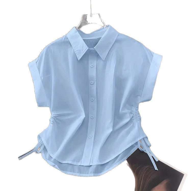 New Stylish Elegant Womens Waist-cinching Shirt For Everyday Commuting