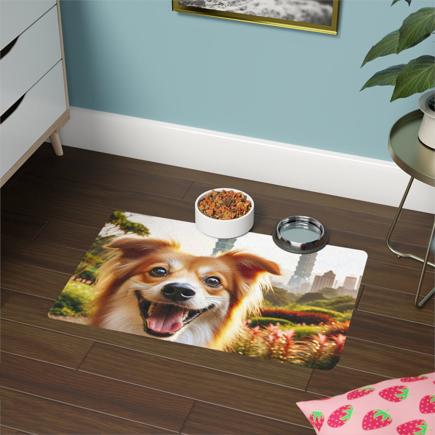 Non-Slip Pet Food Mat – Waterproof Feeding Mat for Dogs
