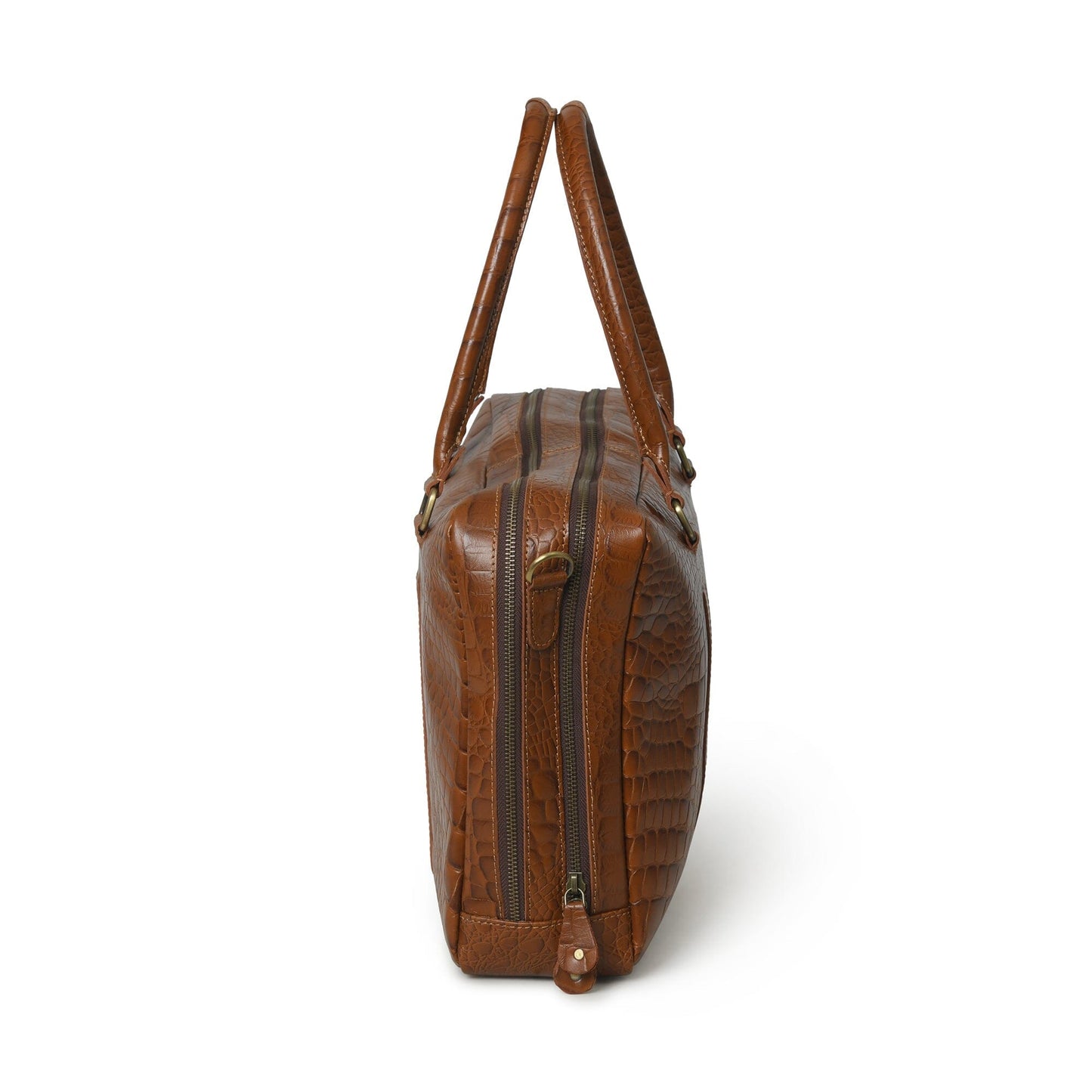 Easton Premium Buffalo Leather Laptop Office Briefcase - ThisandThatShoppe