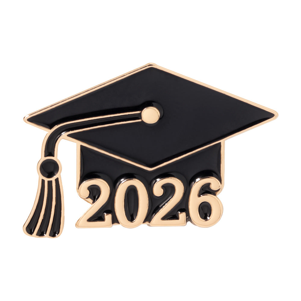 New Graduation Season Bachelors Cap Series Brooch Set