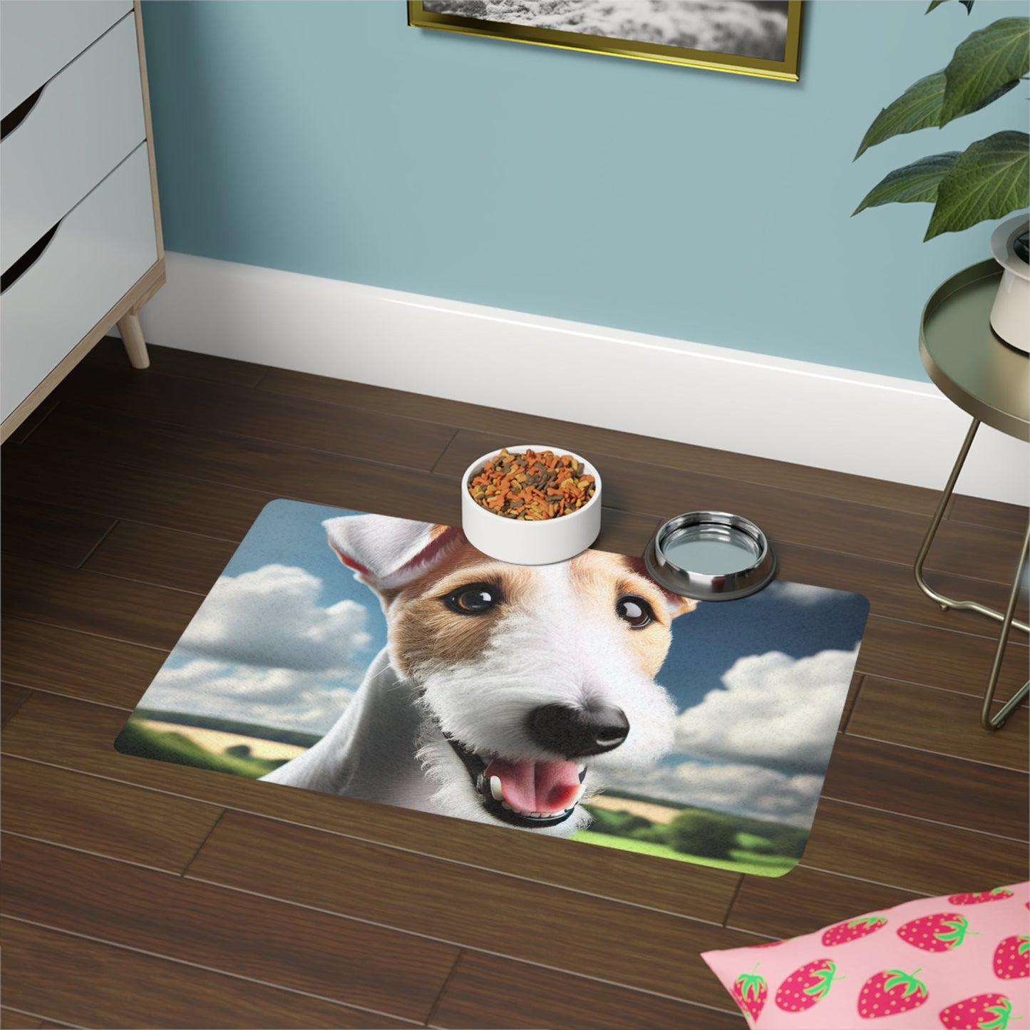 Non-Slip Pet Food Mat – Waterproof Feeding Mat for Dogs