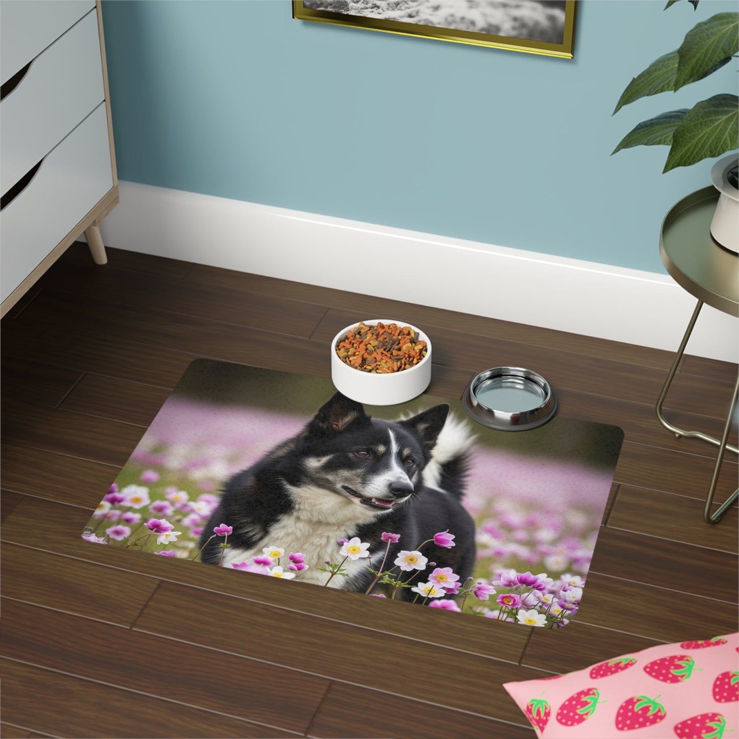 Non-Slip Pet Food Mat – Waterproof Feeding Mat for Dogs