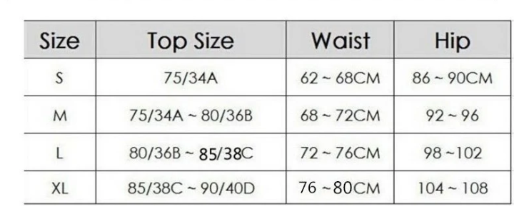 Women's Bikini Swimsuit Separate Solid Color Special Internet Celebrity Ins Multi color