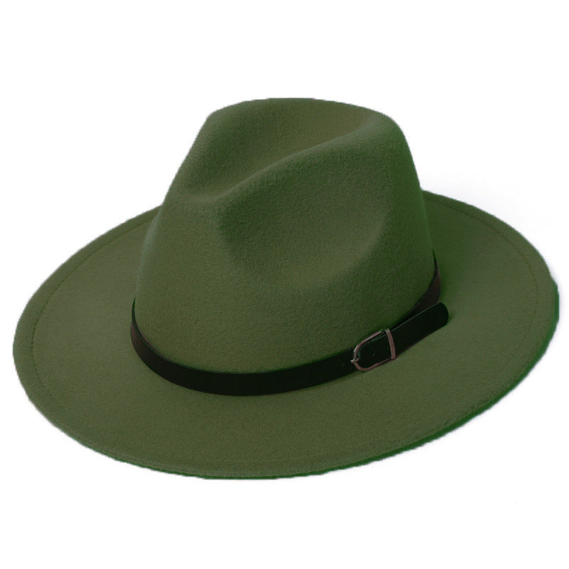 European And American Retro Jazz Hat In The British Style